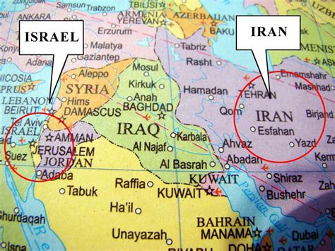 Note that maps may not appear on the webpage in their full size and resolution. Is a war between Iran and Israel inevitable?