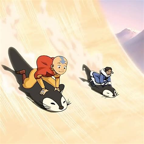 Penguin Sledding Avatar The Last Airbender We All Wanted To Go