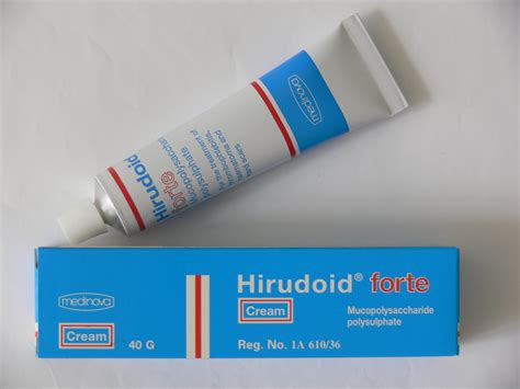 Hirudoid Forte Varicose Vein Scar Keloid Cream 40g Antithrombotic Anti