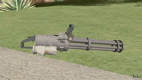 Coil Minigun Platinum Gta V For Gta San Andreas