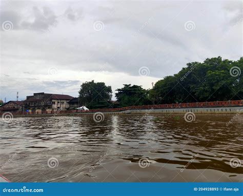 Siring Banjarmasin And The River Of Martapura Stock Image Image Of