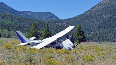 Utah Plane Crash Six People Injured After Small Plane Crash In