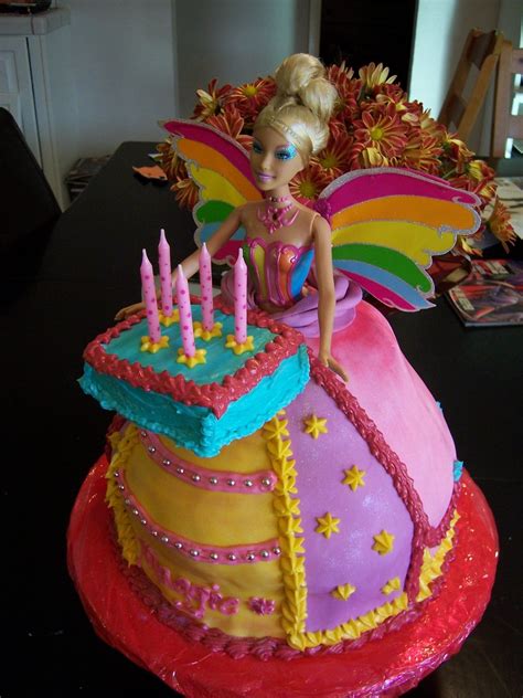 barbie princess birthday cakes