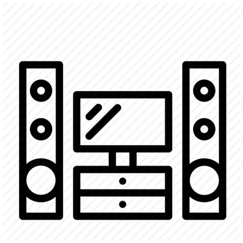 Home Theater Icon at Vectorified.com | Collection of Home Theater Icon free for personal use