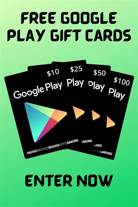 How To Get Your Free Google Play Gift Card Google Play Gift Card