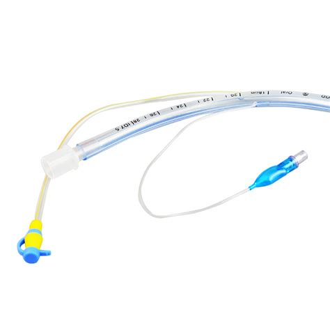 Disposable Medical PVC Endotracheal Tube With Suction Lumen And Eto