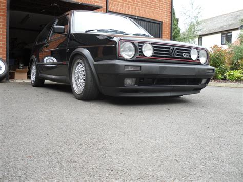 Vw Golf Gti 18 Mk2 Bbs Ra 15′ Alloy Wheels With Fk Coilovers