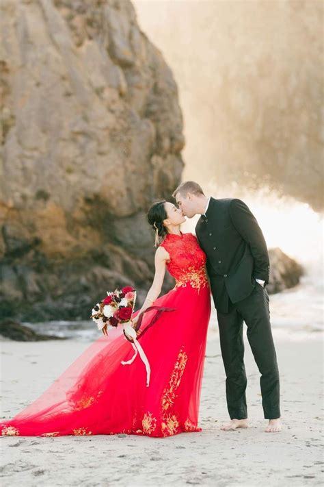 Mindy Bespoke Dress Red And Gold Chinese Wedding Dress Chinese