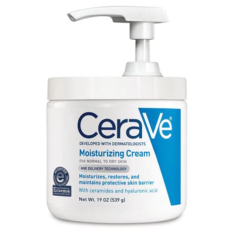 CeraVe Moisturizing Cream With Pump MVE Delivery Technology Ounce EBay