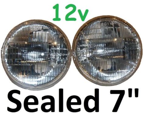 7 jtx sealed beam hi lo 12v 75 50 ford cortina mk1 mk2 escort headlights ebay