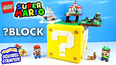 Lego Super Mario 64 Question Block Speed Build Review Youtube