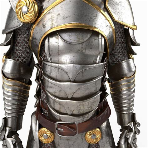 3d Model Medieval Armor Warrior Helmet Warrior Outfit Viking Helmet