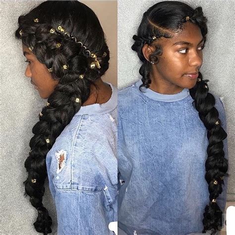 Cute Prom Hairstyles Black Girl Hairstyle Guides