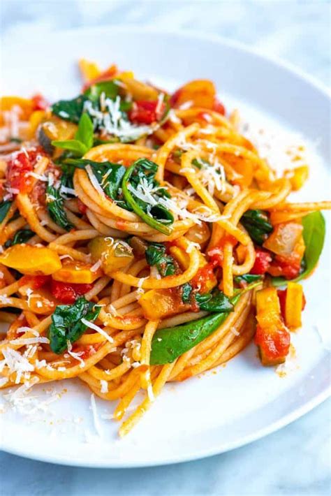 Easy Veggie Spaghetti Recipe
