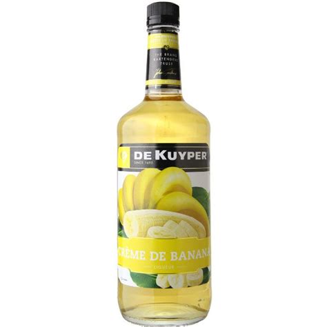 Dekuyper Creme De Banana Liqueur Ltr Marketview Liquor