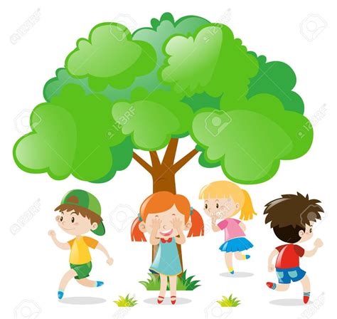 Kids Playing Hide And Seek Clipart 10 Free Cliparts Download Images