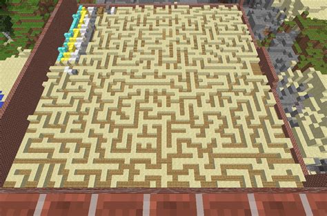 Minecraft Maze Printable