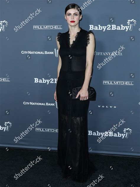 Actress Alexandra Daddario Arrives Baby2baby 10year Editorial Stock
