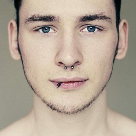9 Piercing mann gesicht Ideen piercing männer männer gesichter piercing