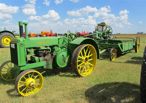 John deere tractor parts lot of 6 vintage antique bolts pin misc part# 02274 nos. Antique John Deere Tractor & Baling Machine | Thresher ...