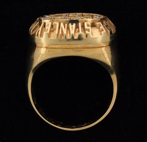 1986 stanley cup playoffs (q4583229). RING: 1 14KYG replica of a Coupe Stanley Cup Champions ...