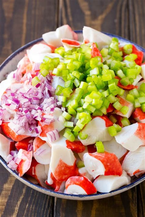 Imitation Crab Salad Recipe Imitation Crab Salad Recipe How To Make