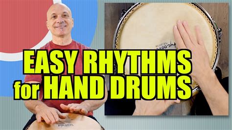 Easy Rhythms For Hand Drums Youtube