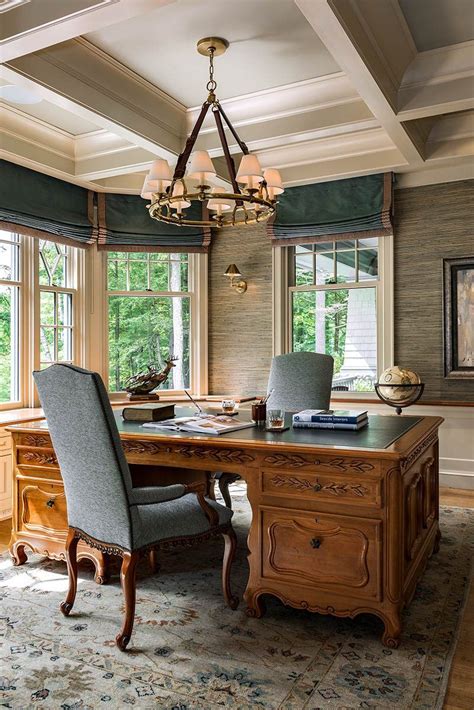 Lake Winnipesaukee Retreat Tms Architects Traditional Home Offices