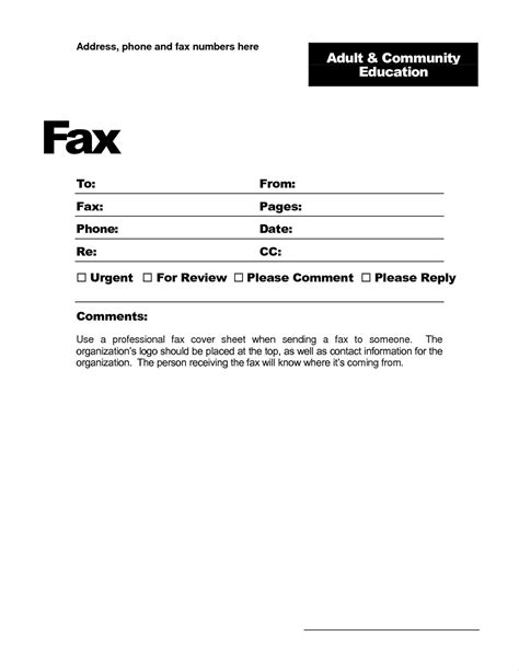 A blank fax page has space that means there is always a chance of adding and customizing all the important. Free Printable Fax Cover Letter Template Collection ...