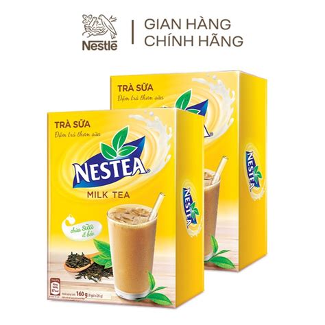 Combo 2 Hộp Trà Sữa Nestea 160g Shopee Việt Nam