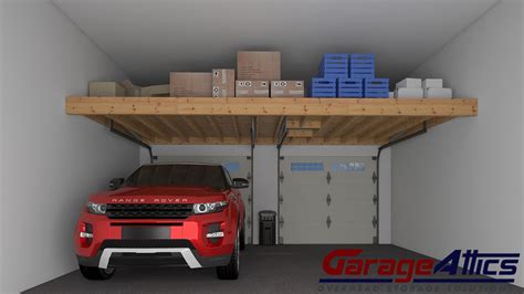 Garage Storage Ideas Custom Overhead Storage Lofts And Wall Shelving
