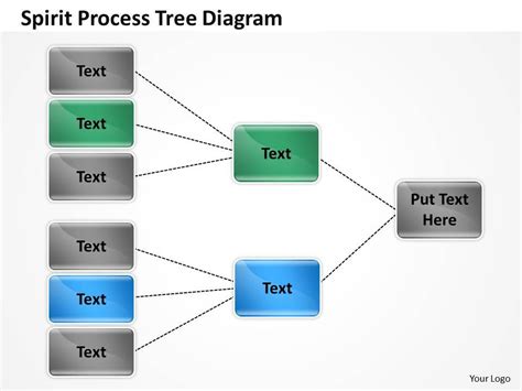 1013 Busines Ppt Diagram Spirit Processes Tree Diagram Powerpoint