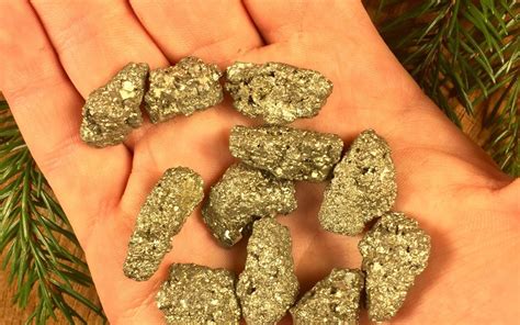 Pyrite Fools Gold Fools Gold Nugget Pyrite Nuggets Etsy