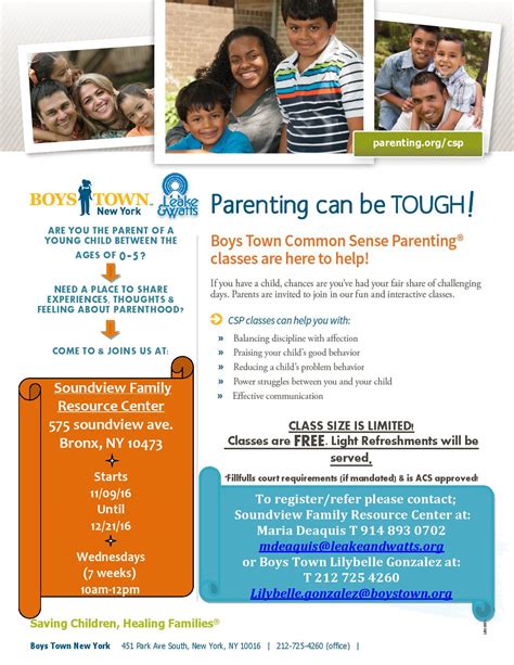 Free Parenting Classes In The Bronx Bronxmama