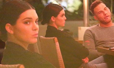 Seems kendall jenner is already close enough with blake griffin to join in on steak night with his boys. Kendall Jenner looks bored during date with Blake Griffin ...