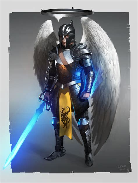 Holy Warrior Concept By Gabrix89 On Deviantart