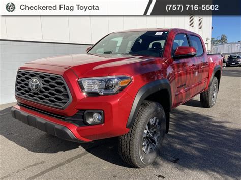 New 2021 Toyota Tacoma Trd Offroad 4d Double Cab In T63892 Checkered