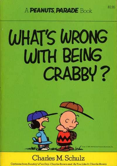 Memoirofahappyheart si karismatik charlie wade bahasa indonesia pdf full bab 21 link nonton tok. What's Wrong With Being Crabby? - A Peanuts Parade Book 4 | Charlie brown and snoopy, Charlie ...