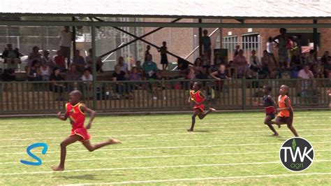 Piet Retief Primary School Athletics 28 01 17 Sprints Boys Youtube