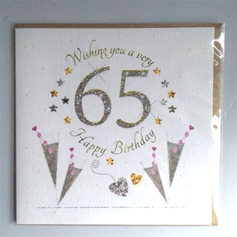 Age 65 Birthday Cards Shop Now At Uk
