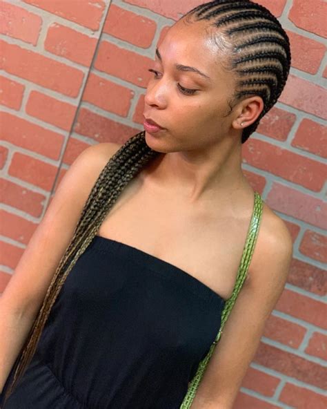 20 Small Straight Back Feed In Braids Fashion Style