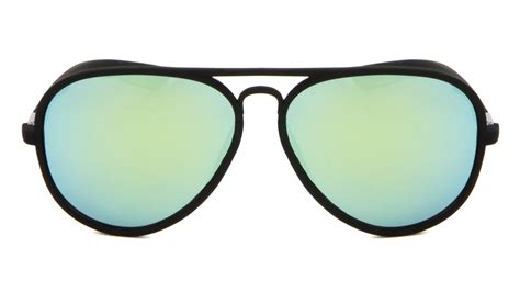 Plastic Color Mirror Aviator Wholesale Bulk Sunglasses Frontier Fashion Inc