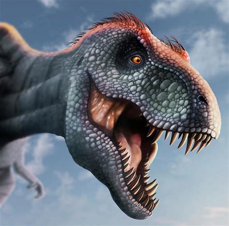 Tyrannosaurus Rex Head Photograph By Mark Garlick Pixels