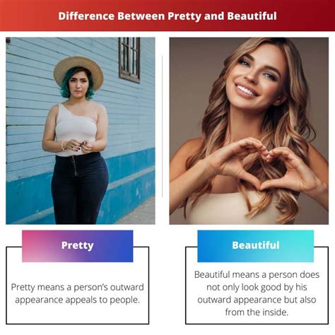 Pretty Vs Beautiful Diferencia Y Comparación