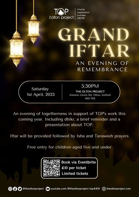 Grand Iftar - The Olton Project