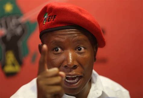 Malema used the platform to celebrate his party's growth and . This is who Malema thinks will win the ANC leadership race