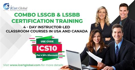 Combo Lssgb And Lssbb Certification Training Course Classroom