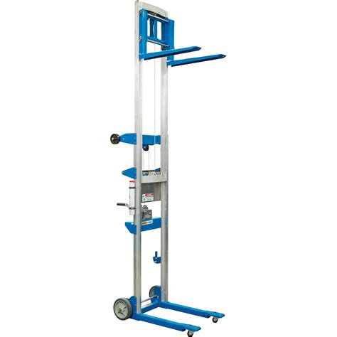 Genie Manual Material Lift — 5ft11in Lift 500 Lb Capacity Model