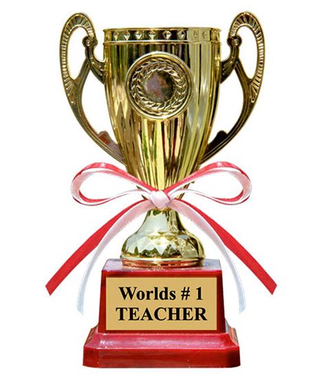 Neil Worlds Number One Teacher Trophy Buy Neil Worlds Number One