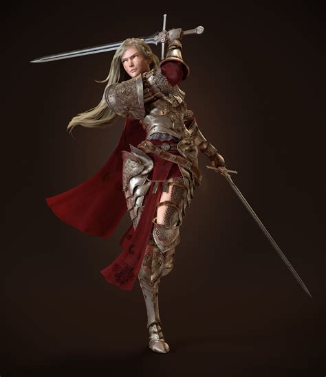 Artstation Female Knight Carlos Cruz Female Knight Fantasy Female Warrior Warrior Woman